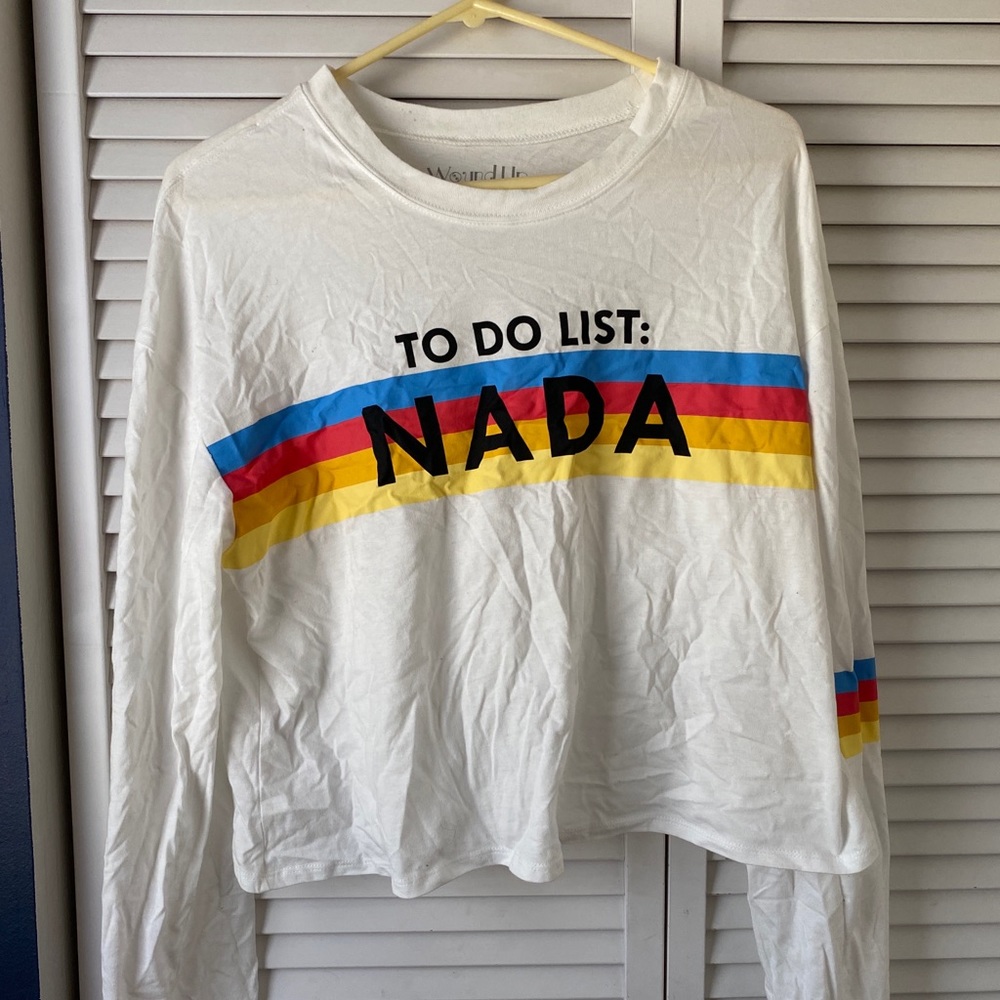To Do List: NADA Long Sleeve Shirt XL(15-17)